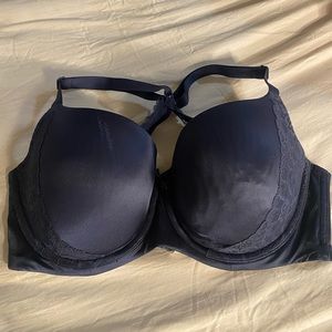 Cacique Plunge Bra with lace detail